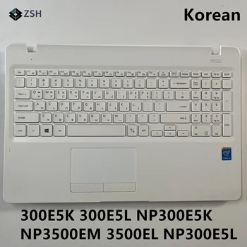 Новая корейская клавиатура KR для Samsung NP 300E5K NP300E5K NP3500EM NP300E5L 300E5L 3500EL верхняя крышка подставки для рук Сенсорная панель