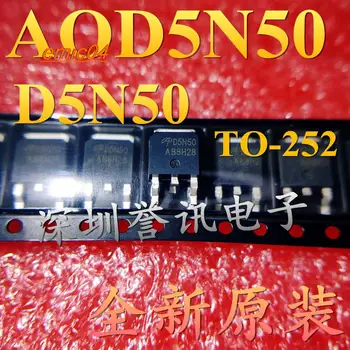 10 штук оригинального ассортимента AOD5N50/ D5N50 CMD5N50 