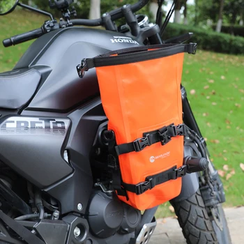 Мотоциклетная сумка на бампер, водонепроницаемая дорожная сумка, водонепроницаемая сумка-переноска с плечевым ремнем, профессиональные аксессуары для мотоциклов