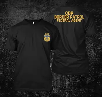 Пограничный патруль CBP, федеральный агент Национальной безопасности - мужская футболка на заказ