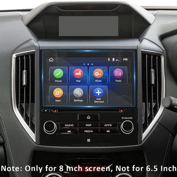 Для Subaru Impreza Forester Accent 2019-2021 8-дюймовый Автомобильный Навигационный экран Защитная пленка Дисплей Закаленное стекло