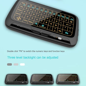 Беспроводная клавиатура 2,4 ГГц, Bluetooth-совместимая клавиатура, клавиатура Air Mouse, подключаемый USB-приемник для Smart TV Box