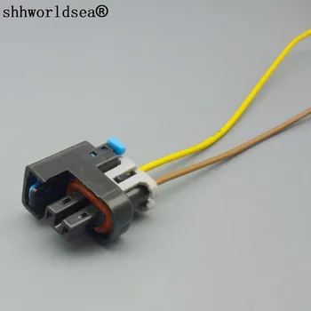 Shhworldsea 1/2/5/10/100шт женский мужской 2pin для автомобильного разъема EV6 инжектор автоматическая розетка для Sail Excelle