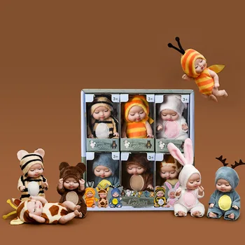 Серия животных, кукла для сна, кукла для перерождения, принцесса, игрушка для девочек, подарочная коробка, праздничные подарки для мальчиков и девочек