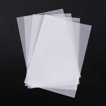 Качественные листы крафт-бумаги 50шт Калька белого цвета формата А4, Копировальная бумага для рисования, сульфитная художественная бумага для рисования