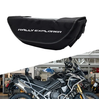 Для 1200 rally explorer, 1200 gt Explorer 2023, аксессуары для мотоциклов, Водонепроницаемая и пылезащитная сумка для хранения на руле, навигационная сумка