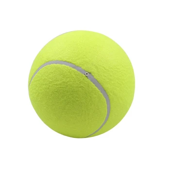 Игрушка Для Укуса Домашних Животных 24 см Гигантский Теннисный Мяч Для Собак Жевательная Игрушка Надувной Теннисный Мяч Signature Pet Toy Ball Supplies