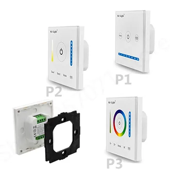 P1 P2 P3 MiLight Smart Touch Panel Controller 5A/CH Цветовая Температура CCT/Затемнение/RGB RGBW RGB + CCT Для Светодиодной Ленты, Панельного Освещения