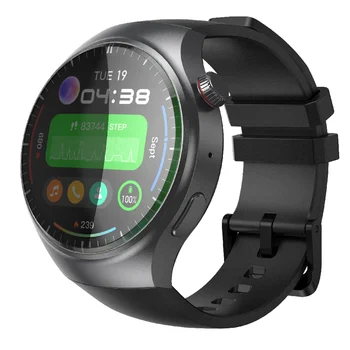 DM80 4G Смарт-Часы-Телефон WiFi GPS Bluetooth Smartwatch Вызов Сна Монитор Сердечного Ритма 1,43 дюймов AMOLED Сенсорный Экран 2 ГБ + 16 ГБ