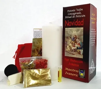 Полный Ритуал Рождественской петиции Velon Kit Ritual, Заклинание На Свечах Для Колдовства