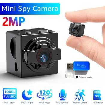 Мини-видеокамеры SQ8 Full HD 1080P Портативная камера для няни, маленькая экшн-камера ночного видения, крошечная Беспроводная спортивная видеокамера Micro.