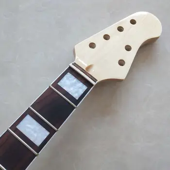 Глянцевая часть грифа гитары из клена 