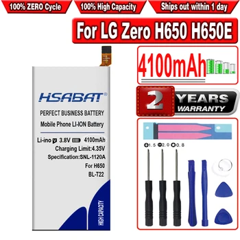 HSABAT 100% Новый Аккумулятор 4100mAh BL-T22 для LG Zero H650 H650E