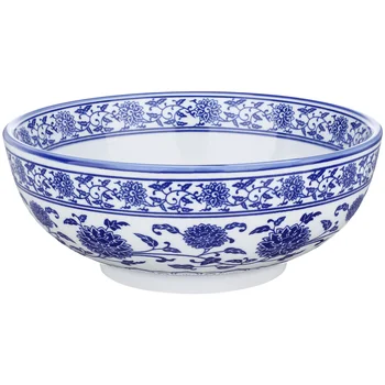 Керамические Чаши в Китайском стиле, Бело-голубая Фарфоровая Чаша для домашнего использования