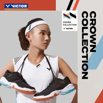 Мужская обувь для бадминтона VICOTR, женские дышащие высокоэластичные нескользящие спортивные кроссовки 9200CC TAI TZU YING