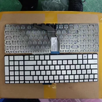 НОВАЯ клавиатура для ноутбука HP ENVY 17-U серебристого цвета с подсветкой