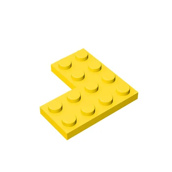 Строительные блоки Совместимы с LEGO 2639 Пластина 4 x 4 Угловых MOC Аксессуары Детали Сборочный Набор Кирпичи DIY