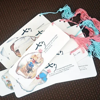 1шт Закладка Qixi Niu Lang Weaver, 10 листов /комплект, классический креатив в китайском стиле, оптом каждый комплект