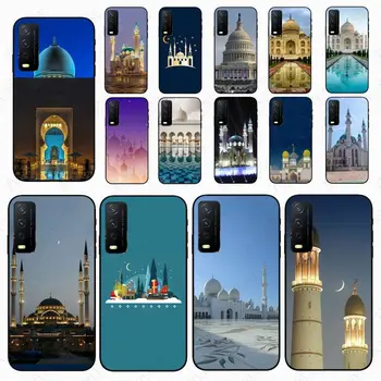 принципиально арабское здание мусульманской мечети Чехол для телефона vivo V21E V23E V25PRO V27E 5G Y35 Y31 Y11S Y20S 2021 Y21S Y33S Y53S Чехлы