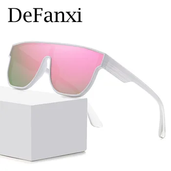 Цельные модные квадратные поляризованные Солнцезащитные очки Для мужчин И женщин Спорт Рыбалка на открытом воздухе Солнцезащитные очки для вождения TR90 Потрясающе Цветные Линзы