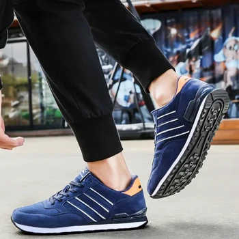 BCEBYL 2023, весна-осень, новая модная мужская спортивная обувь для отдыха, удобные дышащие мужские кроссовки на шнуровке, Уличные