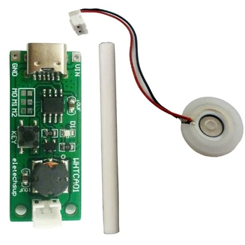 Печатная плата Мини-Увлажнителя USB Type-C DIY Kit для Драйвера Распылителя Fogger Генератор Распыления В комплекте F19E