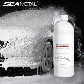 SEAMETAL 1Л Наборы жидкостей для мытья автомобилей Шампунь для чистки автомобилей Многофункциональные чистящие средства Автомобильное мыло Воск для автомойки Аксессуары