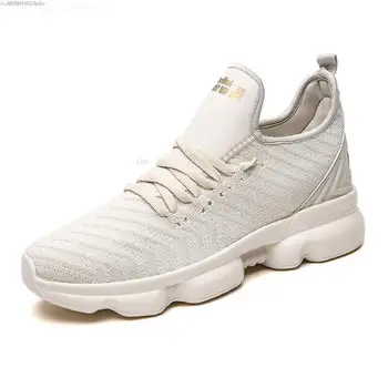 Кроссовки 2024 года, мужская модная обувь для тренировок, дышащие легкие кроссовки, нескользящая теннисная обувь для ходьбы 2024 AA53