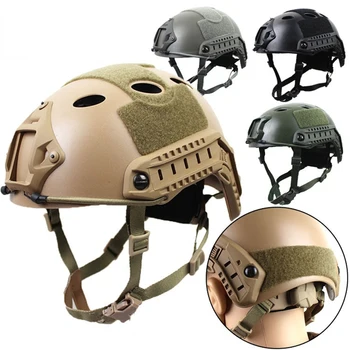 Тактический шлем Fast MH PJ Casco Airsoft Пейнтбольные боевые шлемы для спорта на открытом воздухе Защитное снаряжение для прыжков с головы