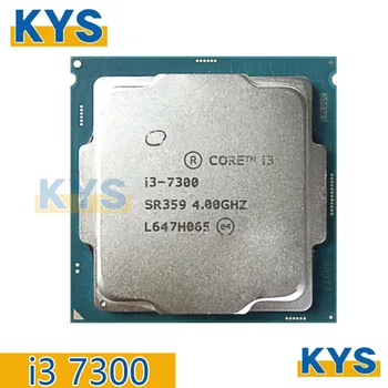 Intel Core для I3-7300 i3 7300 с частотой 4,0 ГГц оснащен двухъядерным четырехпоточным процессором 4M 51W LGA 1151