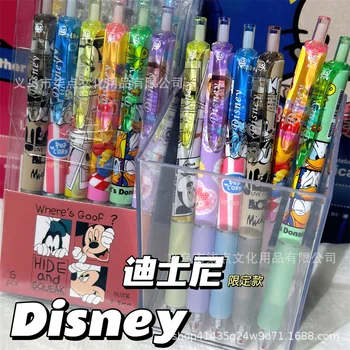Гелевые ручки Disney Mickey Minnie 938 с аниме, Мультяшная ручка, Письменные принадлежности, Школьные Канцелярские принадлежности, подарок студенту