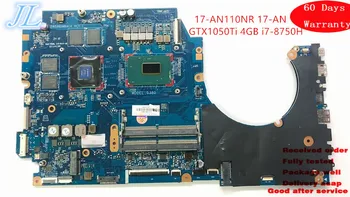 Оригинальная Материнская плата для ноутбука HP 17-AN110NR 17-AN L11139-601 L11139-001 GTX1050Ti 4GB i7-8750H G3BD В хорошем состоянии