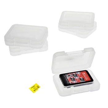 10 шт. Портативный держатель для одиночной игры, предназначенный для хранения TF-карт, мини-чехол, защитная прозрачная коробка для Nintendo Switch Lite OLED