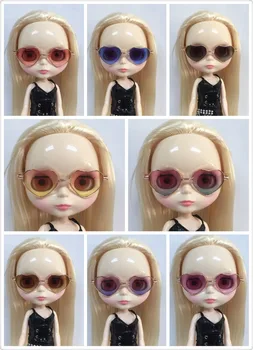 очки для куклы blyth Ширина: 3 см Длина: 8 см