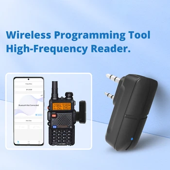 Беспроводной Адаптер Программирования Bluetooth Walkie Talkie для Baofeng UV-5R UV-82 BF-777S/888S Radio для IOS Android с Частотой Записи