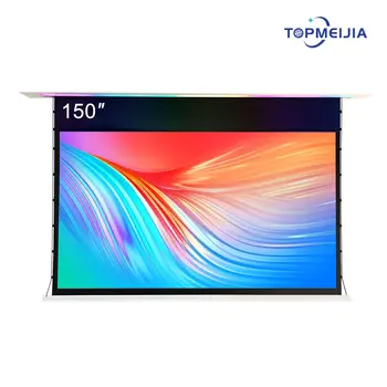 150-дюймовый алюминиевый проекционный экран для домашнего кинотеатра с электроприводом на потолке или лазерный проектор Fengmi Formovie x5