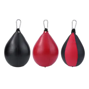 Скоростной мяч грушевидной формы, поворотная боксерская груша, тренировочный боксерский боксерский мяч