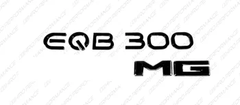 Черные Глянцевые Эмблемы, Значки, Логотипы, Буквы для EQB 300 + SUV AMG X243