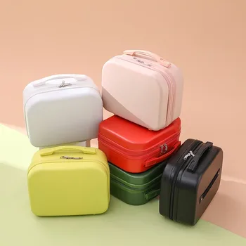 14-дюймовый портативный детский багаж, мини-женская косметичка, легкая студенческая дорожная коробка для хранения в интернате
