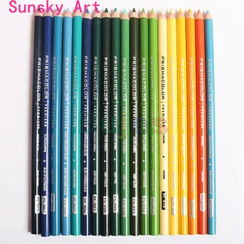 Оригинальный флуоресцентный цвет prismacolor PC1014 1013 109 PC140 195 122 120 масляный карандаш для рисования мягкий Sanford Prismacolor art pencil
