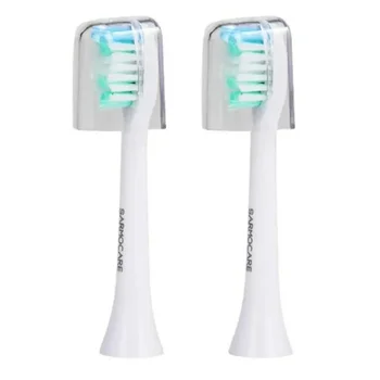 Насадка для зубных щеток Sarmocare S100 S200, ультразвуковая электрическая зубная щетка, сменные головки для зубных щеток, насадки для щеток
