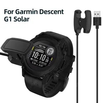 Замена кабельной линии зарядного устройства длиной 1 м, USB-кабель для зарядки смарт-часов, кабель для быстрой зарядки с передачей данных для Garmin Descent G1 Solar