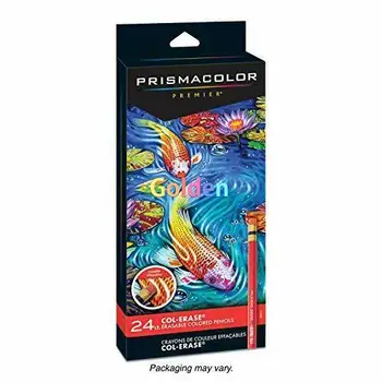 Prismacolor Col-Erase Стираемый Цветной карандаш 24-Х цветов в ассортименте 20517, Иллюстрирующий, Анимирующий рисунок из ляписа или Чамбо