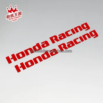 1 пара Для Honda Racing CBR1000 600RR CB1000R CB1100 CBR650R CBR300R CBR250RR Мотоциклетная Светоотражающая Водонепроницаемая Наклейка