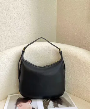 Новая ретро-дизайнерская сумка для подмышек, сумка-тоут, высококачественная ручная сумка на полмесяца, модная женская простая сумка через плечо, бесплатная доставка