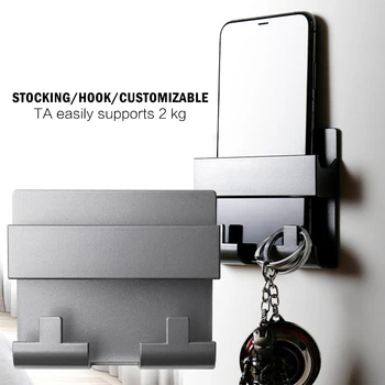 Креативная подставка, настенный держатель в стиле пасты, Настенная полка, Универсальный Настенный кронштейн для зарядки мобильного телефона для Iphone, брелок для ключей