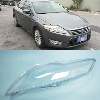 Для Ford Mondeo 2008-2012 крышка передней фары автомобиля авто абажур фары крышка головного фонаря стеклянные крышки корпуса объектива