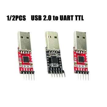 Модуль USB 2.0 для UART TTL CP2102 CH9102 Соединительный модуль 5PIN/6PIN последовательный МИКРО USB последовательный преобразователь STC Замена для Arduino