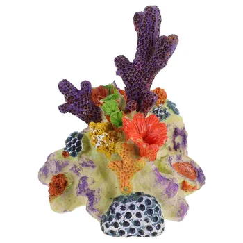 Аквариум с искусственными коралловыми рифами, Аквариумная смола, украшение для ландшафтного дизайна коралловых рифов