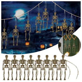 Реквизит для скелета всего тела, полноразмерный скелет, украшение для Хэллоуина, скелет для Хэллоуина, реквизит для скелета всего тела, реквизит для вечеринки на Хэллоуин